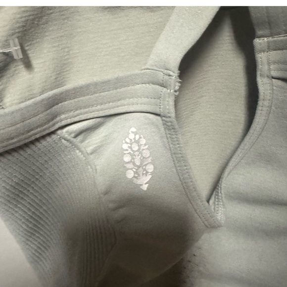 NWOT Free People FP Movement Good Karma Bodysuit Smoked Sage Green Size XS/SM - Picture 7 of 8